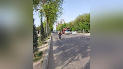 Изрображение 'В Ташкенте во второй раз проходит «День без автомобиля»'