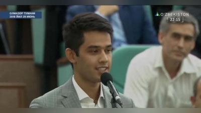 'Prezident 3-kurs talabasini vazir o`rinbosari etib tayinlashni taklif qildi (video)'ning rasmi