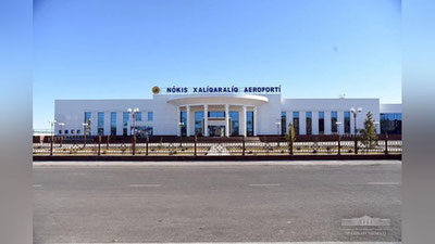 Изрображение 'ФОТО: ОБНОВЛЕННЫЙ ВИД АЭРОПОРТА "НУКУС"'