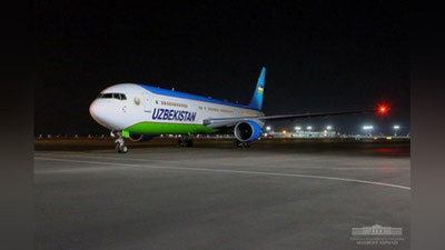 'Shavkat Mirziyoev Toshkentga qaytib keldi'ning rasmi