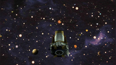 'Kepler orbita teleskopi o`z missiyasini yakunlamoqda 'ning rasmi
