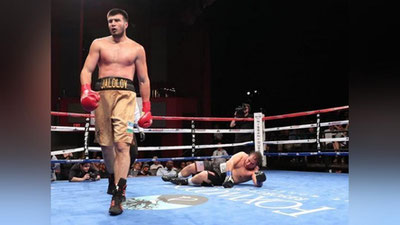 Изрображение 'Баходир Джалолов отправился в США для участия в очередном бое'