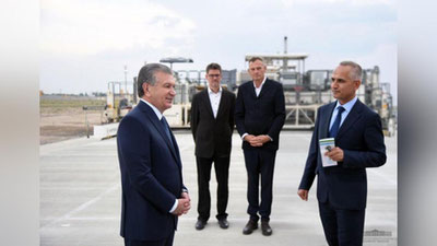 'Prezident yangi aeroport qurilishini ko`rdi'ning rasmi