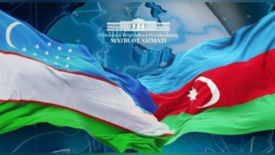 'Шавкат Мирзиёев Илҳом Алиевни табриклади'ning rasmi