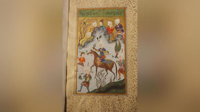 '​HUSAYN BOYQARONING DUNYo  KEZGAN ShOHONA DEVONI'ning rasmi