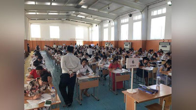 'Test sinovlarida ishtirok etmagan abiturientlar soni 3778 kishiga etdi​, chetlatilganlar soni esa mingdan ortiq'ning rasmi