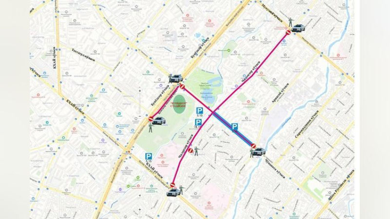 Изрображение 'Дороги вокруг стадиона "Бунедкор" закрыты для движения'