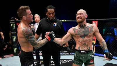 Изрображение 'Конор Макгрегор впервые проиграл бой нокаутом (видео)'