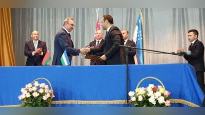 'O`zbekiston-Belarus Qishloq xo`jaligi ekinlari navlarini sinash markazlari o`rtasida hamkorlik dasturi imzolandi'ning rasmi