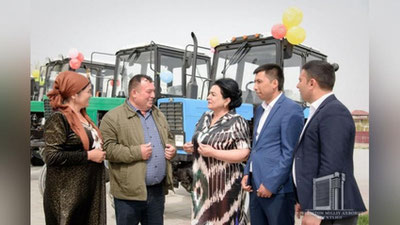 'Қашқадарёда пиллакорларга техника ва велосипед топширилди'ning rasmi