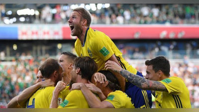 'Shvesiya va Meksika nimchorak finalda, Germaniya 4-o`rinda'ning rasmi