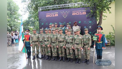 'IV Xalqaro armiya o`yinlariga strat berildi. Unda o`zbekistonlik harbiylar ham ishtirok etmoqda'ning rasmi