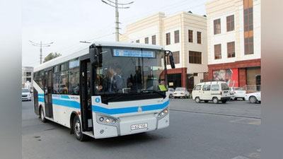 'SAMARQAND KO`ChALARIDA YaNGI AVTOBUSLAR HARAKATLANMOQDA'ning rasmi