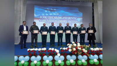 '“Ички ишлар органларининг намунали таянч пунктлари” кўрик танловининг вилоят босқичи ўтказилди'ning rasmi