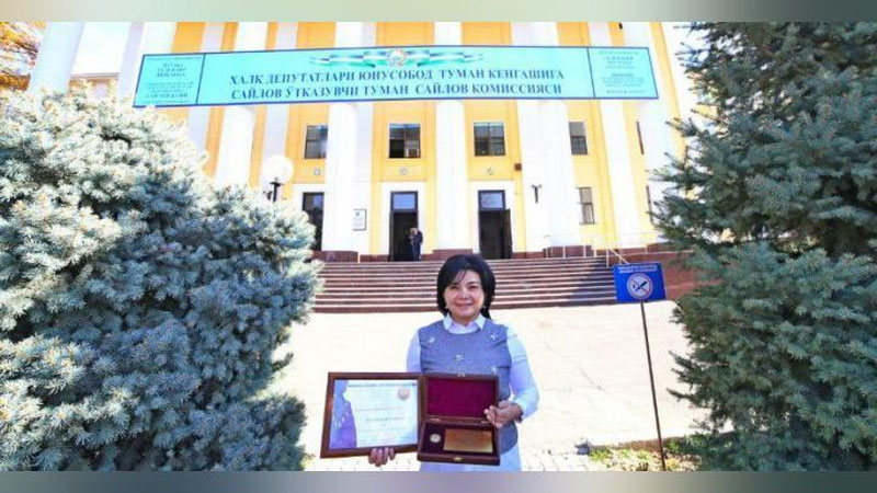 'ҲАМЮРТИМИЗ САИДА БЕКНАЗАРОВА “ISAAC NEWTON” МЕДАЛИ БИЛАН ТАҚДИРЛАНДИ'ning rasmi