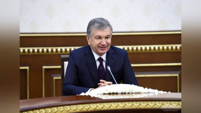 'O`zbekiston Prezidenti BMT Inson huquqlari kengashining maxsus ma`ruzachisini qabul qildi'ning rasmi