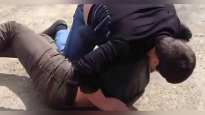 'Ingliz futbol muxlislari qovoqxonada mushtlashuv uyushtirishdi (Video)'ning rasmi