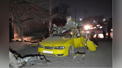 '“Нексия” автомашинасидаги газ баллони портлаб кетди (фото)'ning rasmi