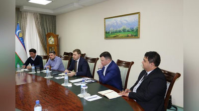 '«Yandeks» kompaniyasi delegasiyasi bilan uchrashuv'ning rasmi