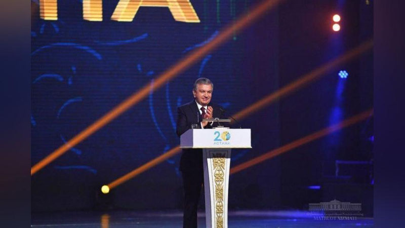 Изрображение 'ГЛАВА УЗБЕКИСТАНА ПОЗДРАВИЛ КАЗАХСТАНСКИЙ НАРОД С 20-ЛЕТИЕМ АСТАНЫ'