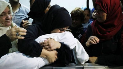 'G`azo urushining ikkinchi oyi: gumanitar inqiroz kuchaymoqda'ning rasmi