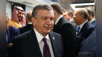 'Prezident jahon chempionatining ochilish marosimida ishtirok etib qaytdi'ning rasmi