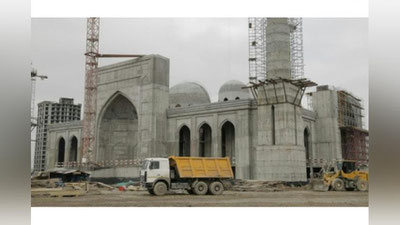 'ChEChENISTONDA O`ZBEKISTONLIK ARXITEKTORLAR LOYIHASI ASOSIDA MASJID QURILMOQDA'ning rasmi