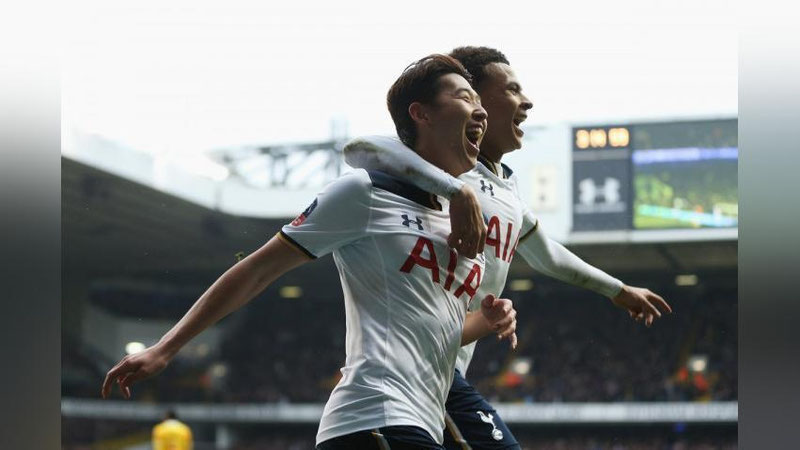 'Angliya Kubogi. “Tottenxem” “Milluoll”ga 6 ta gol urdi va yarim finalga chiqdi 'ning rasmi
