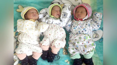 'Qoraqalpog`istonda uch egizak dunyoga keldi. Qizig`i chaqaloqlarning egizak opalari ham bor (foto)'ning rasmi