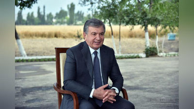 Изрображение 'ВИДЕО: КАК ПРОХОДИЛ ПЕРВЫЙ ДЕНЬ ПОЕЗДКИ ГЛАВЫ УЗБЕКИСТАНА В ФЕРГАНУ'