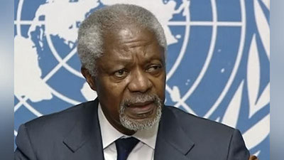 'Shavkat Mirziyoev Kofi Annanning vafoti munosabati bilan ta`ziya bildirdi'ning rasmi