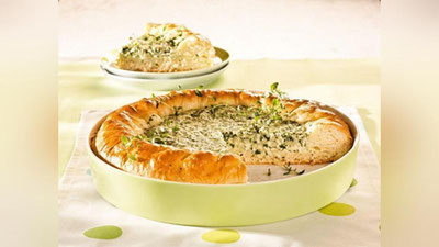 '​Bahoriy pirog - vitaminga boy ko`katlardan...'ning rasmi