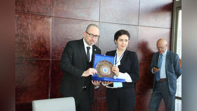 'O`zbekiston va Turkiyaning gastronomik turizmni rivojlantiruvchi uyushmalari o`rtasida hamkorlik bitimi imzolandi'ning rasmi