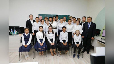 '​Toshkentdagi ko`zi ojizlar maxsus maktab internatida maxsus jihozlangan innovasion kompyuter markazi tashkil etildi'ning rasmi