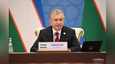 Изрображение 'Выступление Президента Шавката Мирзиёева на заседании Совета глав ШОС'