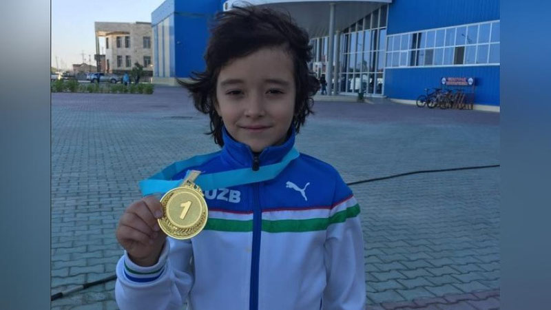 'Eng yosh o`zbek legioneri'ning rasmi