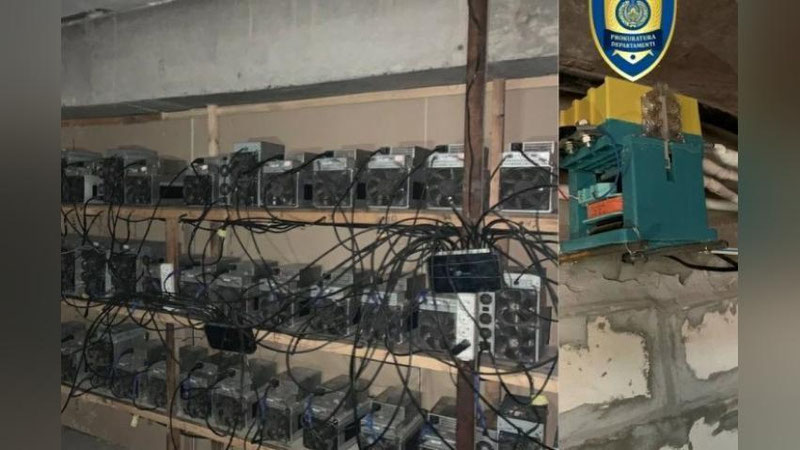 'Farg`onada mayning kripto-aktivlari qurilmalarini o`rnatgan oilaviy korxona aniqlandi'ning rasmi