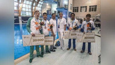 'Сувга сакраш. Ўзбекистонлик спортчилар Евроосиё кубогида совриндор бўлишди'ning rasmi