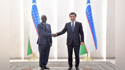 'Gananing O`zbekistondagi elchisi tayinlandi'ning rasmi