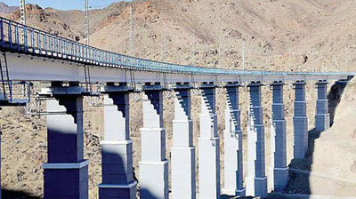 Изрображение 'Железнодорожники Узбекистана завершают работу по уникальному проекту Ангрен-Пап'