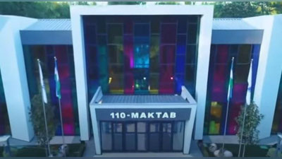 Изрображение 'Видео: Фантастическое обновление школы №110 при содействии Алишера Усманова'