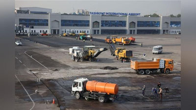 '“Тошкент” аэропортининг аеродром мажмуасини   капитал таъмирлаш ишлари бошланди'ning rasmi
