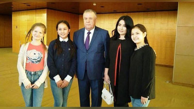 '​O`ZBEKISTON MADANIYaT VAZIRI ROSSIYaDAGI RAQS TANLOVI IShTIROKChILARIGA OMAD TILADI'ning rasmi