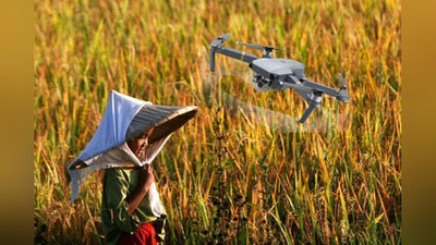 'Yaponiyada dronlar yordamida ekin ekish rejalashtirildi'ning rasmi