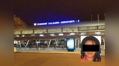 'Toshkent xalqaro aeroportida bir qizni Dubayga fohishalikka olib ketayotgan ayol  qo`lga olindi'ning rasmi