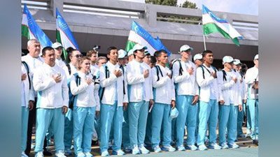 'Bosh vazir Abdulla Aripov o`zbekistonlik sportchilarni Xanchjou-2022 XIX yozgi Osiyo o`yinlariga kuzatib qo`ydi'ning rasmi