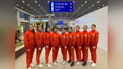 Изрображение 'Женская сборная Узбекистана по боксу отправилась в Болгарию'