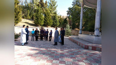 '“Zarkent bobo” ziyoratgohidagi shirk amal to`xtatildi'ning rasmi