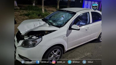 Изрображение 'В Ташкенте водитель "Нексии" сбил насмерть 20-летнего пешехода'