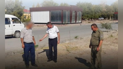 Изрображение 'В Хорезме за ненадлежащий уход за саженцами наложен штраф на 91 млн сумов'